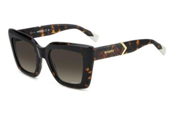 Ochelari de soare Missoni MIS0214/S 086/HA Cat Eye Havana