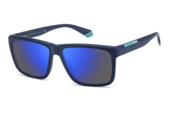 Ochelari de soare Polaroid PLD2164/S FLL/5X Polarized Pătrați Albaștri