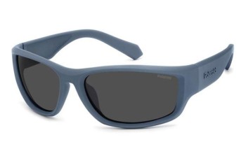 Слънчеви очила Polaroid PLD2166/S FLL/M9 Polarized Око на котка Синя