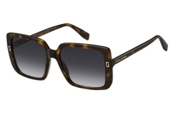 Okulary przeciwsłoneczne Marc Jacobs MJ1121/S 086/9O Kwadratowe Havana