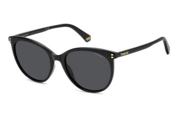 Okulary przeciwsłoneczne Polaroid PLD6231/S 807/M9 Polarized Kocie oczy Czarne