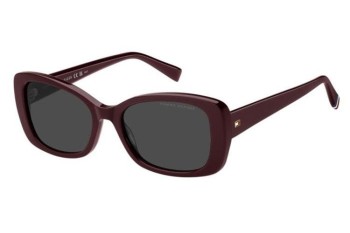 Ochelari de soare Tommy Hilfiger TH2225/S LHF/IR Cat Eye Roșii