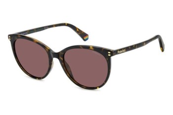 Ochelari de soare Polaroid PLD6231/S 086/KL Cat Eye Havana