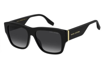 Okulary przeciwsłoneczne Marc Jacobs MARC842/S 2M2/9O Kwadratowe Czarne