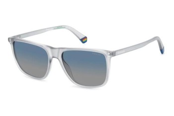 Okulary przeciwsłoneczne Polaroid PLD6232/S 2M4/Z7 Polarized Kwadratowe Przezroczyste