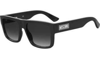 Okulary przeciwsłoneczne Moschino MOS187/S 807/9O Kwadratowe Czarne