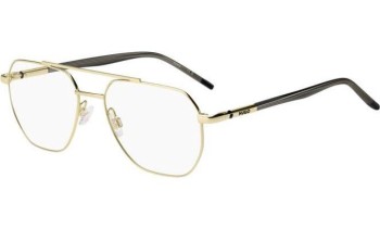 Okulary korekcyjne HUGO HG1354 J5G Kwadratowe Złote Okulary korekcyjne HUGO HG1354 J5G Kwadratowe Złote