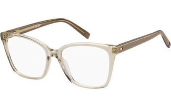 Okulary korekcyjne Tommy Hilfiger TH2227 10A Kwadratowe Beżowe