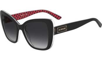 Okulary przeciwsłoneczne Love Moschino MOL083/S UYY/9O Kocie oczy Czarne Okulary przeciwsłoneczne Love Moschino MOL083/S UYY/9O Kocie oczy Czarne