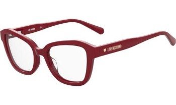 Ochelari Love Moschino MOL606/TN C9A Cat Eye Roșii