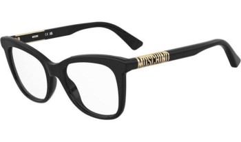 Okulary korekcyjne Moschino MOS650 2M2 Kocie oczy Czarne