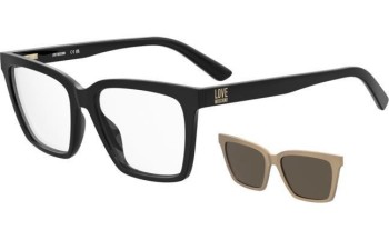 Okulary korekcyjne Love Moschino MOL661/C R60/16 Kocie oczy Czarne Okulary korekcyjne Love Moschino MOL661/C R60/16 Kocie oczy Czarne
