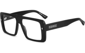 Okulary korekcyjne Dsquared2 D20166 284 Kwadratowe Czarne