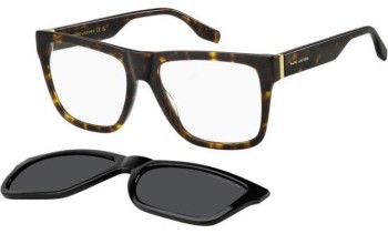 szemüvegeinket Marc Jacobs MARC848/C 086/17 Szogletes Havana