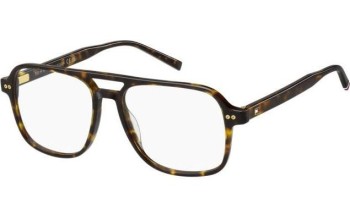 Okulary korekcyjne Tommy Hilfiger TH2188 086 Kwadratowe Havana