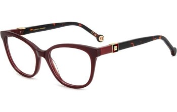 Okulary korekcyjne Carolina Herrera HER0299 C9A Kocie oczy Czerwone