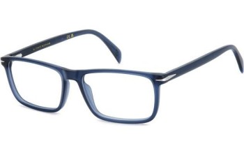 Okulary korekcyjne David Beckham DB1019 FLL Prostokątne Niebieskie