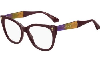 Okulary korekcyjne Etro ETRO0094 LHF Kocie oczy Czerwone