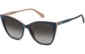 Ochelari de soare Polaroid PLD4181/S DB1/LA Polarized Cat Eye Albaștri