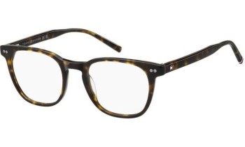 Okulary korekcyjne Tommy Hilfiger TH2187 086 Kwadratowe Havana