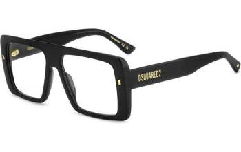 szemüvegeinket Dsquared2 D20166 807 Szogletes Fekete