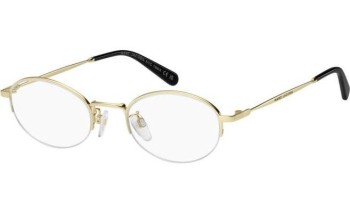 Okulary korekcyjne Marc Jacobs MARC831/F RHL Owalne Złote