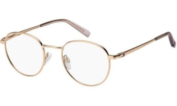 Okulary korekcyjne Tommy Hilfiger TH2222 DDB Okrągłe Złote Okulary korekcyjne Tommy Hilfiger TH2222 DDB Okrągłe Złote