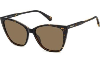 Okulary przeciwsłoneczne Polaroid PLD4181/S 086/SP Polarized Kocie oczy Havana