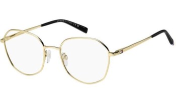 Okulary korekcyjne Tommy Hilfiger TH2221 J5G Okrągłe Złote