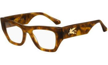 Glasögon Etro ETRO0078 086 Cat Eye Havana