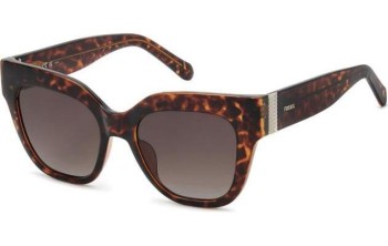 Ochelari de soare Fossil FOS2151/G/S 086/HA Cat Eye Havana