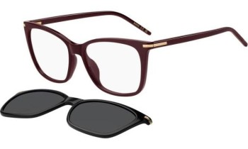 Okulary korekcyjne BOSS BOSS1787/G/C LHF/16 Kwadratowe Czerwone Okulary korekcyjne BOSS BOSS1787/G/C LHF/16 Kwadratowe Czerwone