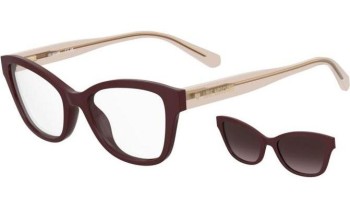 Okulary korekcyjne Love Moschino MOL657/C/TN LHF/17 Kocie oczy Czerwone Okulary korekcyjne Love Moschino MOL657/C/TN LHF/17 Kocie oczy Czerwone