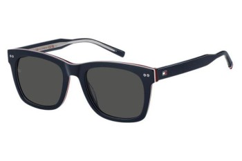 Ochelari de soare Tommy Hilfiger TH2184/S PJP/IR Pătrați Albaștri