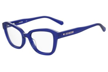 Brillen Love Moschino MOL606/TN PJP Cat Eye Blauw