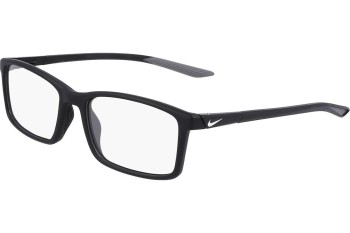 Okulary korekcyjne Nike 7287 001 Prostokątne Czarne