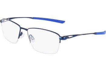 Okulary korekcyjne Nike 6045 410 Prostokątne Niebieskie