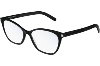 Brillen Saint Laurent SL287SLIM 001 Cat Eye Zwart