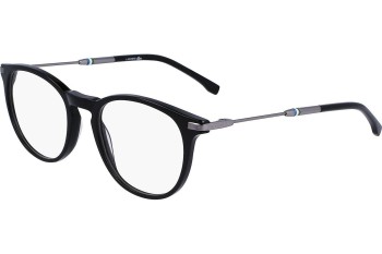 Okulary korekcyjne Lacoste L2918 001 Okrągłe Czarne