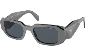 Ochelari de soare Prada PR17WS 11N09T Dreptunghiulari Gri