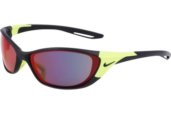 Ochelari de soare Nike Zone E DZ7357 011 Dreptunghiulari Negri