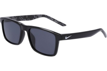 Ochelari de soare Nike Cheer DZ7380 011 Pătrați Negri