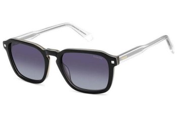 Ochelari de soare Polaroid PLD4156/S/X 0WM/WJ Polarized Dreptunghiulari Negri