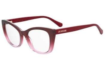 Okulary korekcyjne Love Moschino MOL644 2OO Prostokątne Czerwone