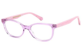 Ochelari Polaroid Junior PLDD833 789 Cat Eye Violeți