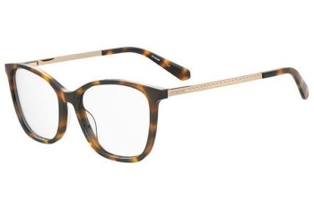 Okulary korekcyjne Love Moschino MOL622 086 Kwadratowe Havana