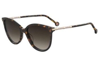 Ochelari de soare Carolina Herrera HER0189/G/S 2IK/HA Rotunzi Havana