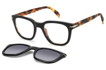 Ochelari David Beckham DB7043/CS WR7/LB Polarized Pătrați Negri