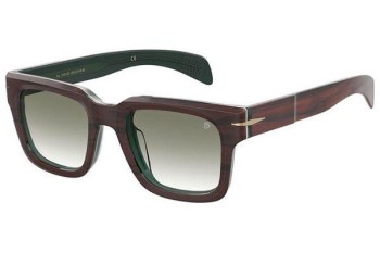 Ochelari de soare David Beckham DB7100/S/LE 8OF/3O Dreptunghiulari Maro