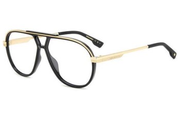 Okulary korekcyjne Dsquared2 D20113 807 Pilotki (Aviator) Czarne